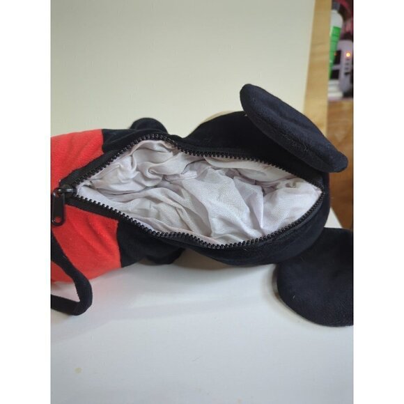 Mickey Mouse plush toy with zipper opening in back - Picture 6 of 8
